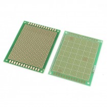 2 Pcs Universal Single Side DIY Prototype PCB Board 7cmx9cm