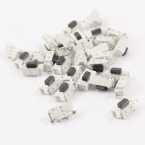 30 Pcs SMD SMT Momentary 2 Pin SPST Tactile Tact Switch White 6x3x3.5mm