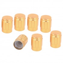 7 Pieces Aluminum 13mm x 17mm Volume Control Shaft Knobs