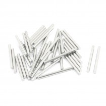 40pcs Stainless Steel Machinery Parts Component Round Bar 30x2.5mm