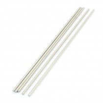 5pcs Stainless Steel Machinery Parts Model Component Round Bar 130x2mm