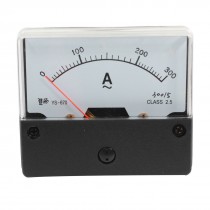 Class 2.5 AC0-300A Fine Tuning Dial Alternating Test Panel Meter Ammeter Gauge