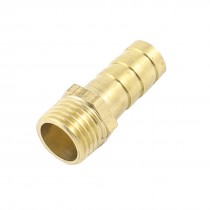 10mm Hose Barb to 1 4 PT Male Thread Air Pneumatic Fitting Brass Coupling