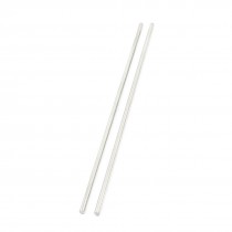 2Pcs 2.5mm Dia DIY Model Stainless Steel Circular Round Rod Bar 5.1" Long