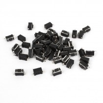 55Pcs Momentary Tact Tactile Push Button Switch 3x6x4.3mm 2-pin SMT