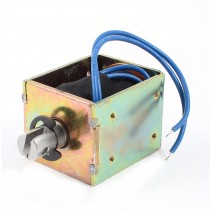 5mm/1.2Kg 91.5W Power Wired Open Frame Pull Type Solenoid Electromagnet DC 60V