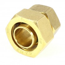 1" to 3/4" PEXworx Pex-Al-Pex Compression x FPT Brass Pipe Fitting