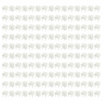 150 Pcs 3mm Round Top Red Light Piranha LED Emitting Diodes DC1.8-2.0V