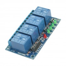 Replacement 4-Channel High Level Trigger Relay Module DC 12V for PIC ARM