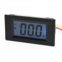 Digital Blue LCD Display 7 Segment 3 Digits AC 200V Voltmeter
