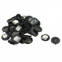 50Pcs 18mm x 3mm B100K 100K Ohm Reverse Audio Tumb Wheel Potentiometer