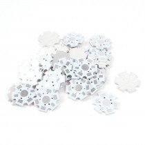30Pcs High Power 1W 3W 5W LED Star Heat Sink Aluminum Base Board Plate 20mm