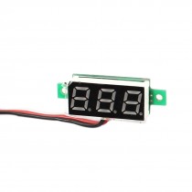 DC3.0-30V 3 Digital Voltmeter Blue LED Display Volt Tester Panel Meter Guage
