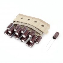 20PCS 120uF 16V 6.5x12mm Through Hole Radial Lead Electrolytic Capacitor