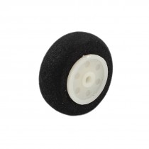 0.75" Dia RC Airplane Plastic Hub Landing Sponge Tail Wheel Tire