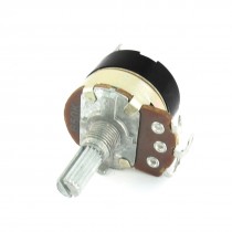 50K Ohm 6mm Knurled Shaft Rotary Adjustable Dimmer Potentiometer Switch