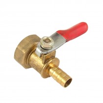 13/16" Female Thread to Hose Tail Ball Valve Connector