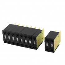 10 Pcs KSA-2 0-9 Digital Decimal Coded Pushwheel Switches Black 26mm x 10mm