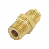 1/8 Male Thread Straight Brass Connector Water Gas Pipe Fitting