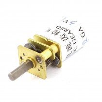 DC 3V 100RPM 3mm Diameter D Shaft Cylinder Shape 12mm Gearbox Speed Reduce Motor