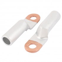 2pcs Compression Aluminum Copper Bimetal Terminal Lug 17mm Ring for 5 8 Stud
