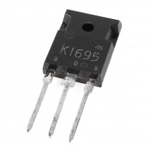 2SK1695 High Voltage Semiconductor 3 Pin NPN Power Transistor 10A 500V 80W