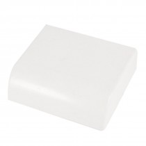 99mm x 27mm PVC Cable Trunking Terminal Joint Cable Raceway Connector