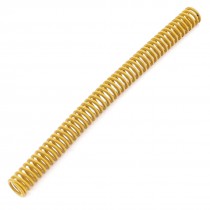 Lighter Load Yellow Spiral Stamping Compression Die Spring 8x100mm
