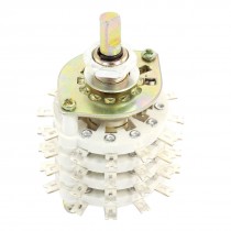6mm D Shaft 4P11T Band Channel Rotary Switch Selector