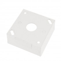 86mm x 86mm x 46mm PVC Cable Truncking End Cap Connector Adapter Fitting