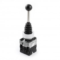 AC 600V 10A 22mm DPST 2NO 3 Position Self-Locking Joystick Trigger Switch