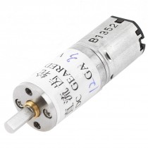 DC 3V 10RPM 3mm Diameter D Shaft Cylinder Electric Geared Box Speed Reduce Motor