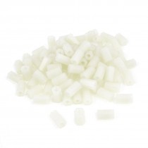 Machine Boards M3 x 10mm Nylon Hex Hexagonal Threaded Spacer Support 100 Pcs