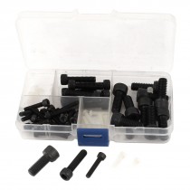 RC Airplane 5 Size PF3-6N M3 M4 M6 M8 Cross Hex Socket Cap Head Screw Set 50Pcs