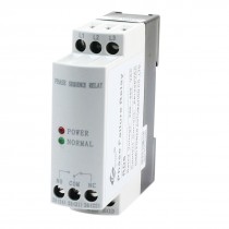 JVRD Protective AC 200V-500V Two LED Light Phase Failure Sequence Relay
