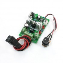 PWM 120W DC Motor Speed Controller Module w Switchable Potentiometer
