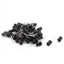 50pcs 10UH 1A 10% 5x7mm UL-polyolefin Choke Magnetic Core Inductors