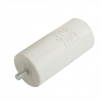 CBB60 White Plastic Shell AC 450V 50/60Hz 35uF Motor Polypropylene Capacitor