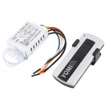 12V 7 Cables Ceiling Lamp Three Channel Wireless RC Control Light Switch