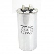 CBB65 40uF AC 450V Polypropylene Film Non Polar Motor Running Capacitor