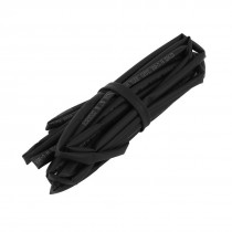 3.5M 12Ft 4mm Dia Ratio 2:1 Heat Shrinking Shrinkable Tube Tubing Black