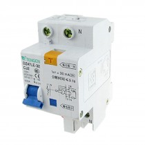 6000A Breaking Capacity 1P Earth Leakage Circuit Breaker AC 230V 32A