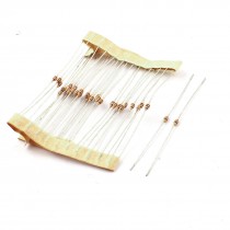 30 Pcs 50V 100PF 5% Tolerance Axial Lead Polyester Film Capacitors