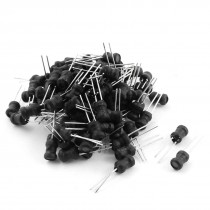 100Pcs PCB Board Radial Lead Inductor 22uH 800mA 5x7mm 10% Tolerance