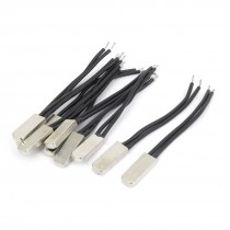 250V 5A Bimetal Thermostat Temperature Sensor Control Switch 10PCS