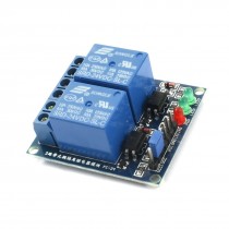 SRD-24VDC-SL-C 2 Channel Low Level Optocoupler Relay Module DC24V 10A