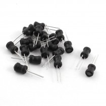 20 Pcs 3mH 300mA 10% Tolerance Radial Lead Inductor 6mm x 8mm