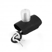 Silver Tone 2-Wire Leads Desktop Light Dimmer Control Switch AC220V 3A