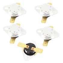 5 Pcs KSD301 45C NC Temperature Controller Switch Thermostat AC 250V 15A