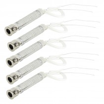 Spare Part Electric Welder Soldering Iron Wired Heating Element Core 60W 5 Pcs